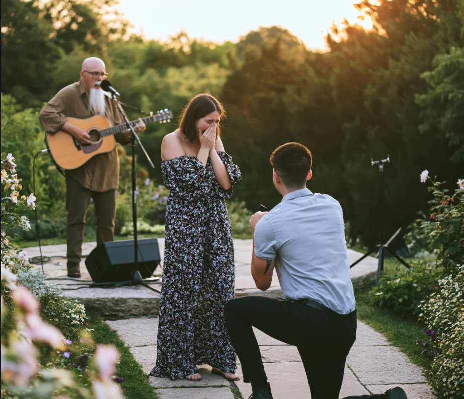 Marriage proposal music by Phillip Rogers